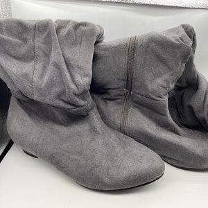 Knee High wedge boots